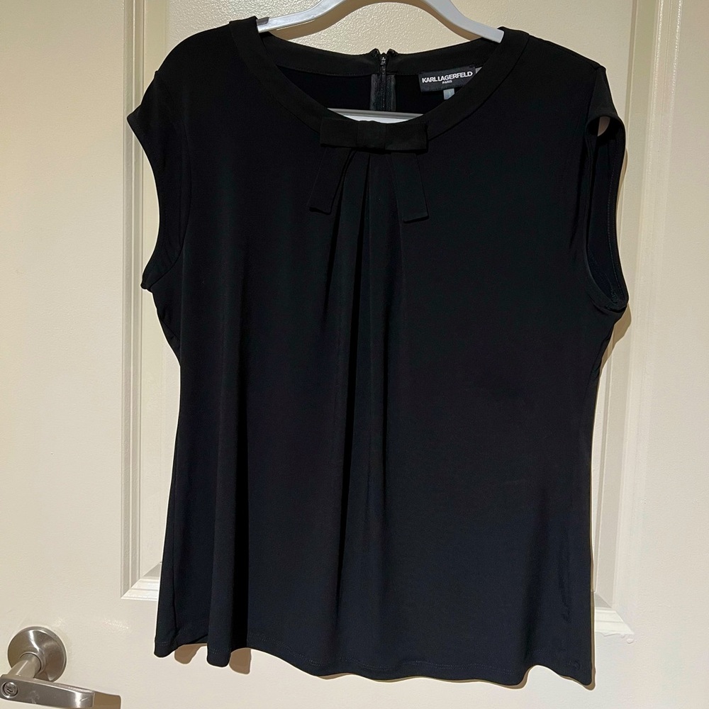 Black Karl Lagerfeld Blouse